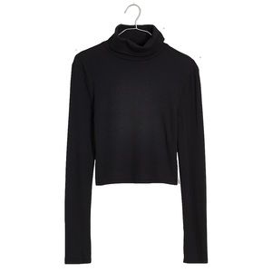 NWT Madewell Long Sleeve Turtleneck Tee SZ M